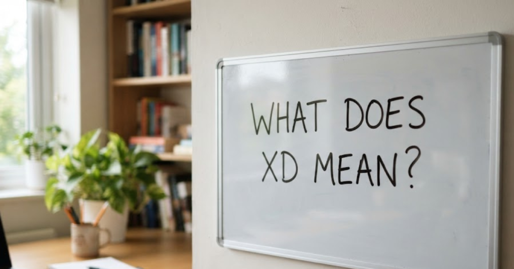 What Does XD Mean?