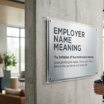 Employer Name Meaning: What Does It Mean on Forms and Applications?