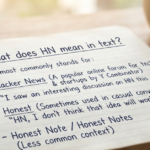 What Does HN Mean in Text? A Complete Guide